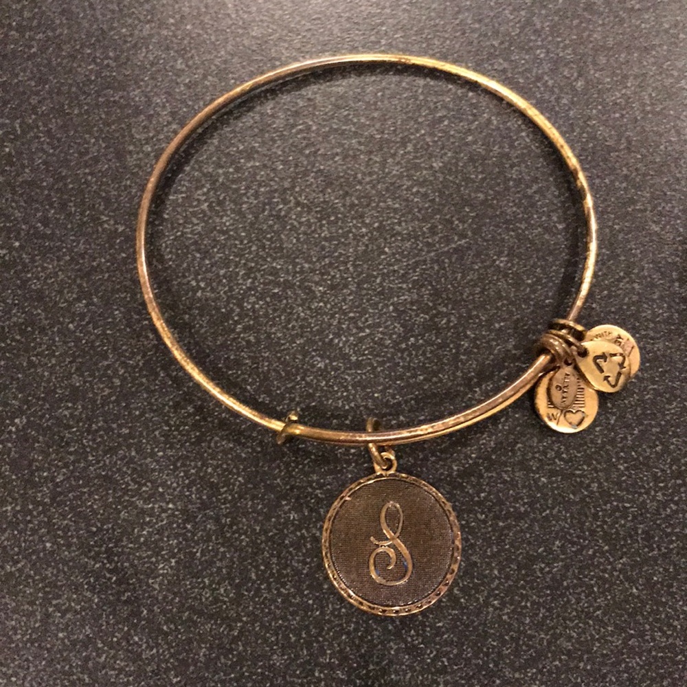 Alex and Ani “S” Bracelet